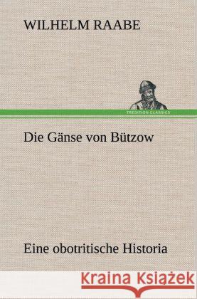 Die Gänse von Bützow Raabe, Wilhelm 9783847259466 TREDITION CLASSICS