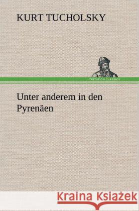 Unter Anderem in Den Pyrenaen Kurt Tucholsky 9783847268123 Tredition Classics