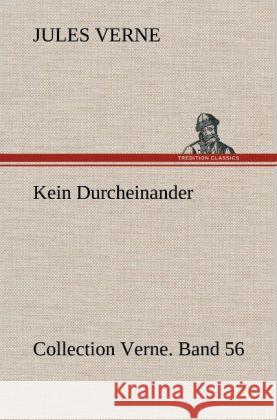 Kein Durcheinander Verne, Jules 9783847268345