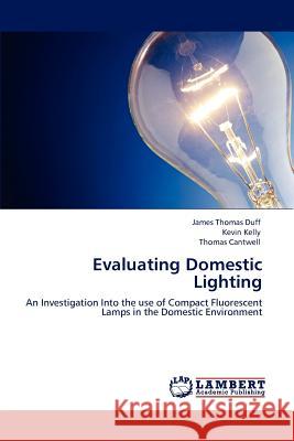 Evaluating Domestic Lighting James Thomas Duff, Kevin Kelly, Thomas Cantwell 9783847310723