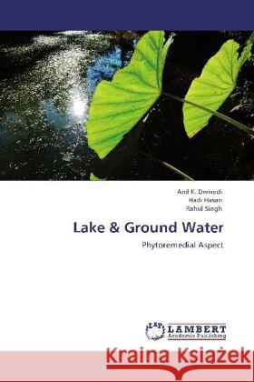 Lake & Ground Water Dwivedi, Anil K., Hasan, Hadi, Singh, Rahul 9783847347590 LAP Lambert Academic Publishing