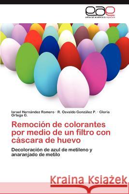 Remoción de colorantes por medio de un filtro con cáscara de huevo Hernández Romero Israel 9783847352129 Editorial Acad Mica Espa Ola