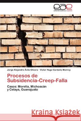 Procesos de Subsidencia-Creep-Falla Jorge Alejandro Vil V. Ctor Hugo Gard 9783847362654 Editorial Acad Mica Espa Ola
