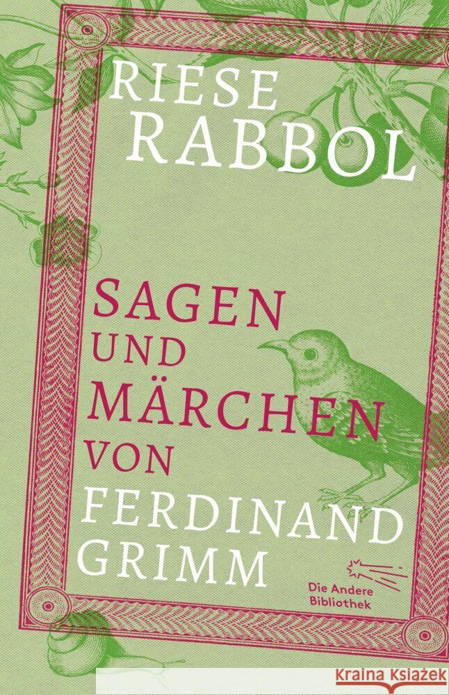 Riese Rabbol Grimm, Ferdinand 9783847740360