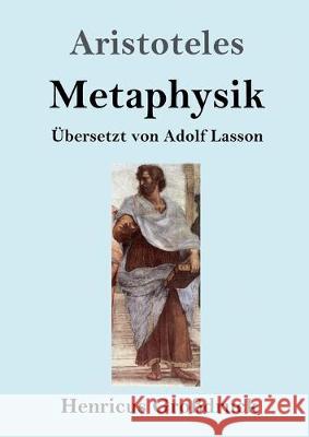 Metaphysik (Großdruck) Aristoteles 9783847833710
