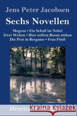 Sechs Novellen (Großdruck) Jens Peter Jacobsen 9783847835103