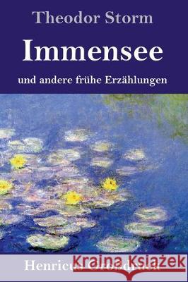 Immensee (Großdruck): und andere frühe Erzählungen Theodor Storm 9783847836667 Henricus