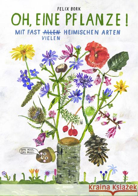 Oh, eine Pflanze! : Mit fast allen (vielen) heimischen Arten Bork, Felix 9783847906582 Eichborn