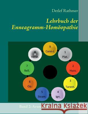 Lehrbuch der Enneagramm-Homöopathie: Band 2: Arzneimittellehre der Typen V - IX Rathmer, Detlef 9783848258956 Books on Demand