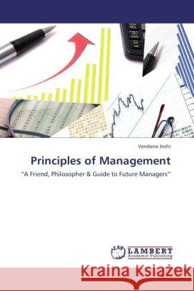 Principles of Management Joshi, Vandana 9783848404308