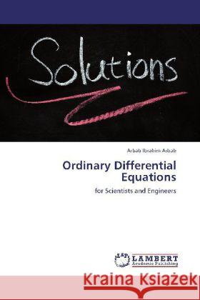 Ordinary Differential Equations Ibrahim Arbab, Arbab 9783848406685