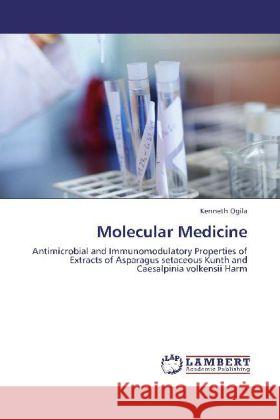 Molecular Medicine Kenneth Ogila 9783848416912 LAP Lambert Academic Publishing