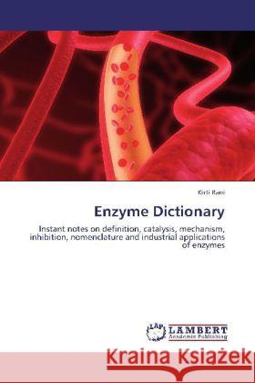 Enzyme Dictionary Rani, Kirti 9783848426225