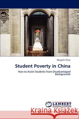 Student Poverty in China Wing Kit Chan 9783848428274