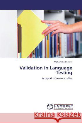 Validation in Language Testing Salehi, Mohammad 9783848431342