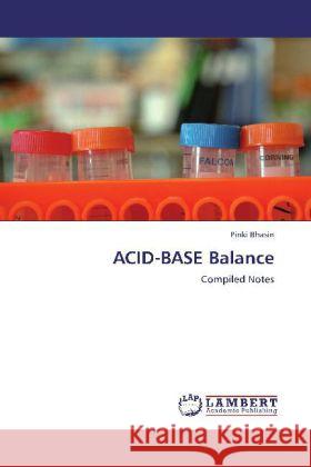 ACID-BASE Balance Pinki Bhasin 9783848440382