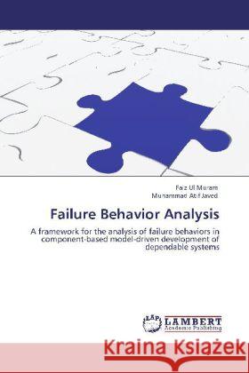 Failure Behavior Analysis Muram, Faiz Ul, Javed, Muhammad Atif 9783848443628