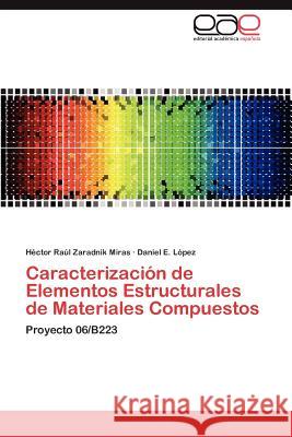 Caracterizacion de Elementos Estructurales de Materiales Compuestos H. Ctor Ra L. Zaradni Daniel E. L 9783848463008 Editorial Acad Mica Espa Ola