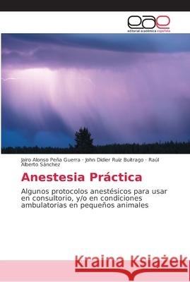 Anestesia Práctica Peña Guerra, Jairo Alonso 9783848478378 Editorial Académica Española