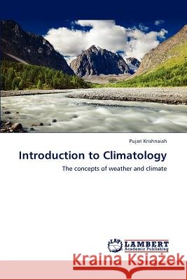 Introduction to Climatology Pujari Krishnaiah 9783848484126