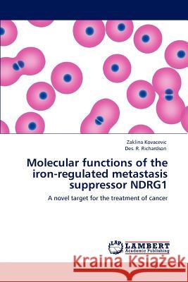 Molecular functions of the iron-regulated metastasis suppressor NDRG1 Kovacevic, Zaklina 9783848489244 LAP Lambert Academic Publishing