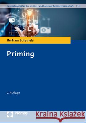 Priming Bertram Scheufele 9783848772698