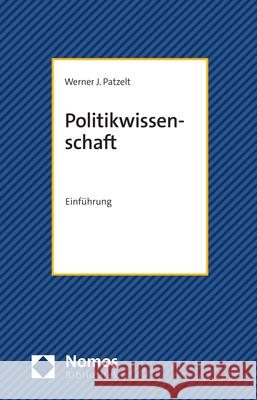Politikwissenschaft Patzelt, Werner J. 9783848775354
