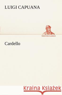 Cardello Luigi Capuana 9783849121402