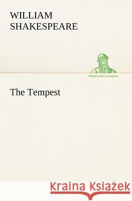 The Tempest William Shakespeare 9783849166748