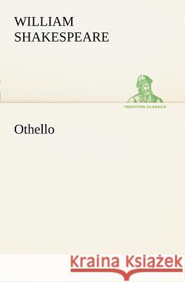 Othello William Shakespeare 9783849168896