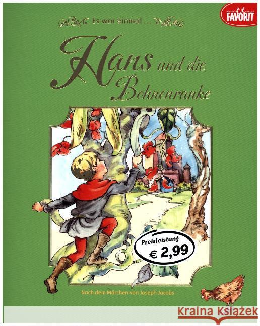 Es war einmal... Hans und die Bohnenranke Jacobs, Joseph 9783849423063 Neuer Favorit Verlag