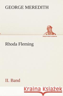 Rhoda Fleming Meredith, George 9783849531478 TREDITION CLASSICS