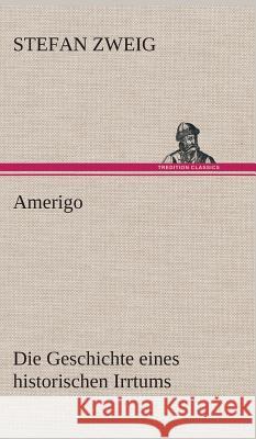 Amerigo Zweig, Stefan 9783849537234