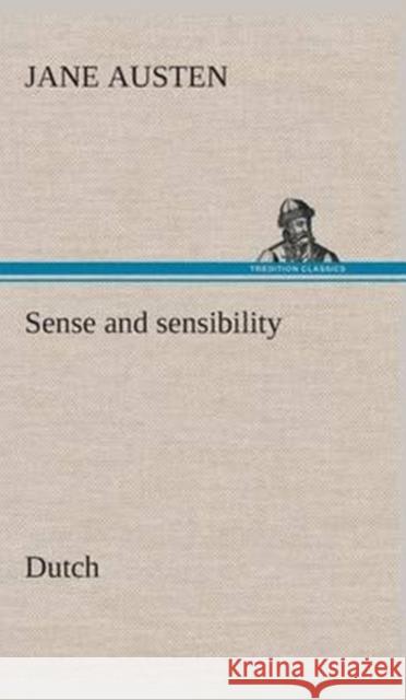 Sense and sensibility. Dutch Austen, Jane 9783849542429 Tredition Classics