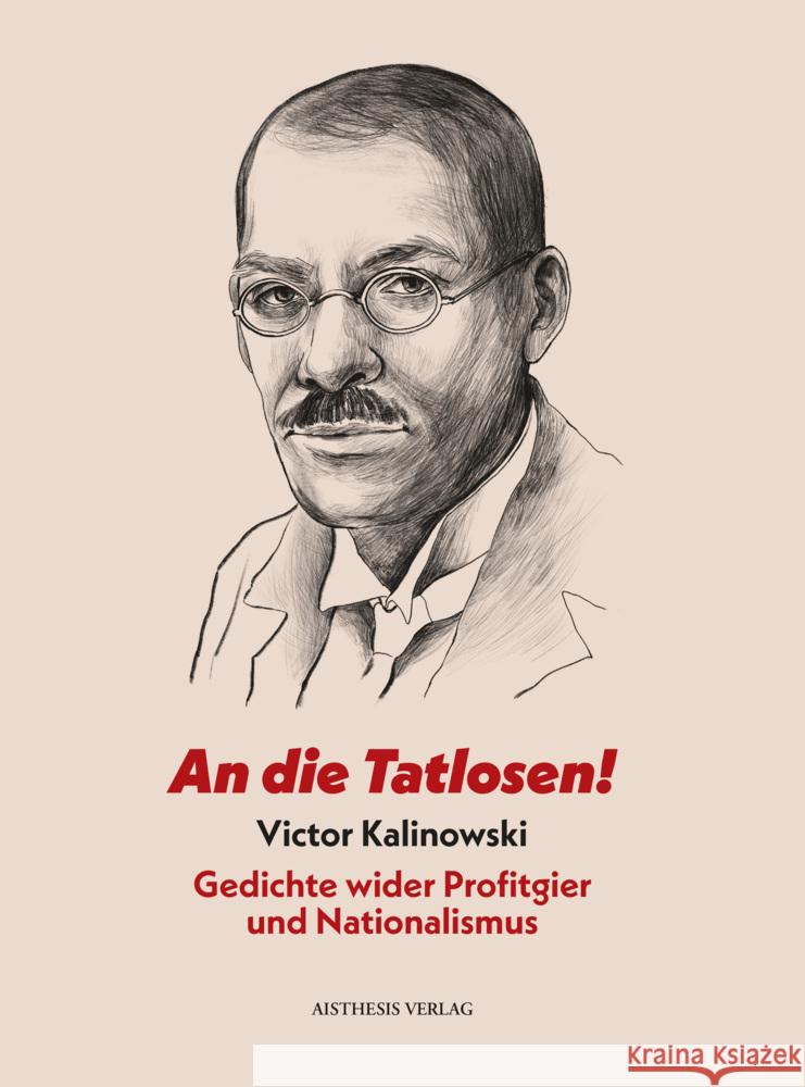 An die Tatlosen! Kalinowski, Victor 9783849815981 Aisthesis