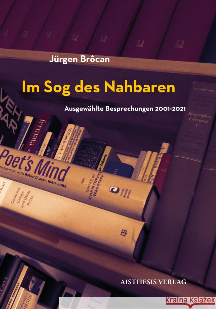 Im Sog des Nahbaren Brôcan, Jürgen 9783849818838