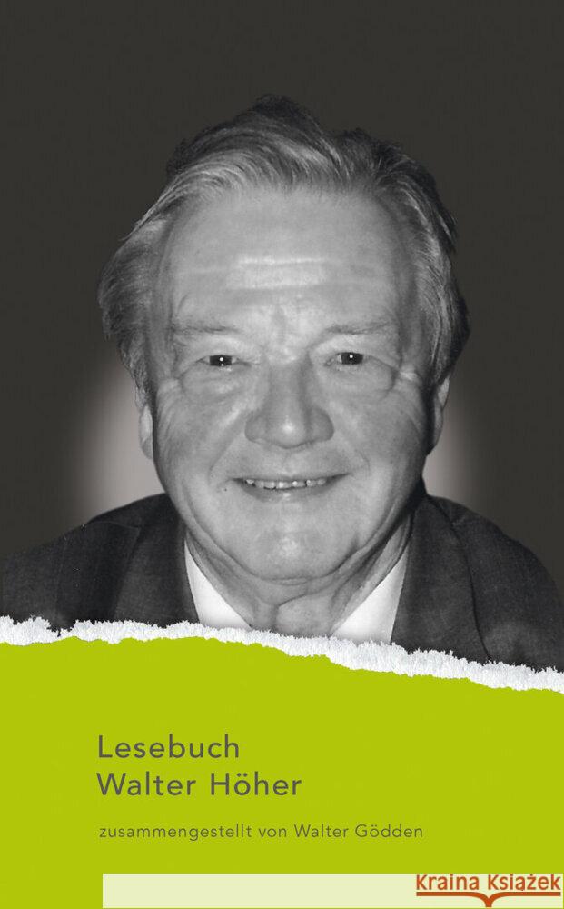 Lesebuch Walter Höher Höher, Walter 9783849820657 Aisthesis