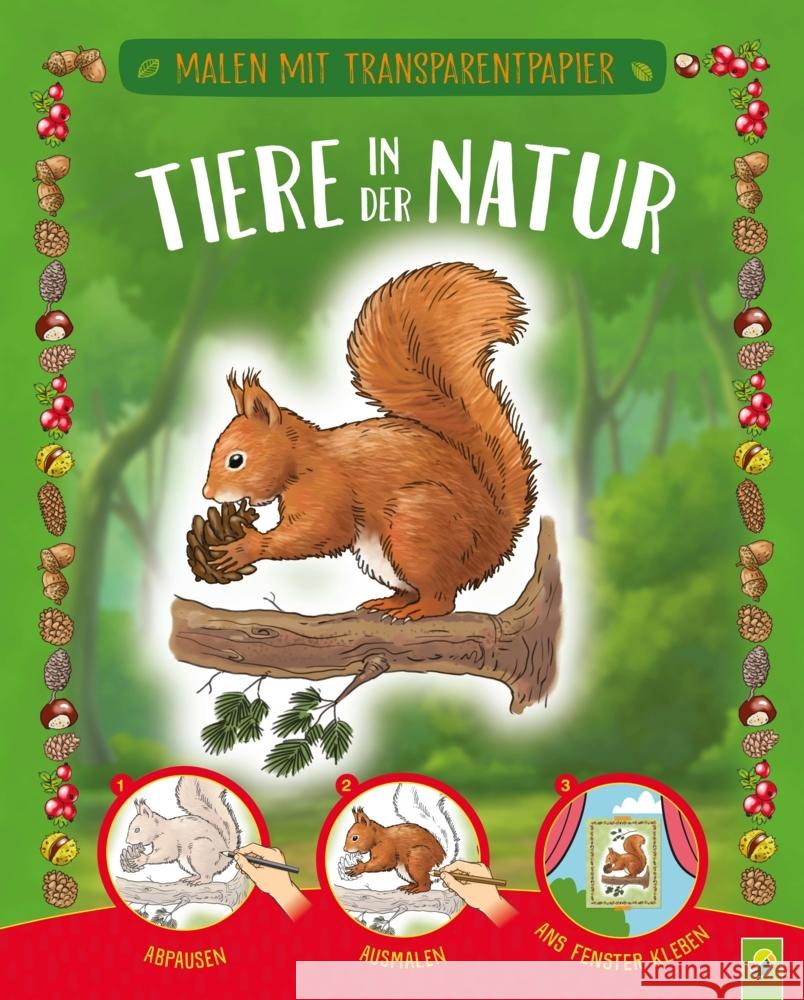 Malen mit Transparentpapier: Tiere in der Natur Schwager & Steinlein Verlag 9783849927615 Schwager & Steinlein