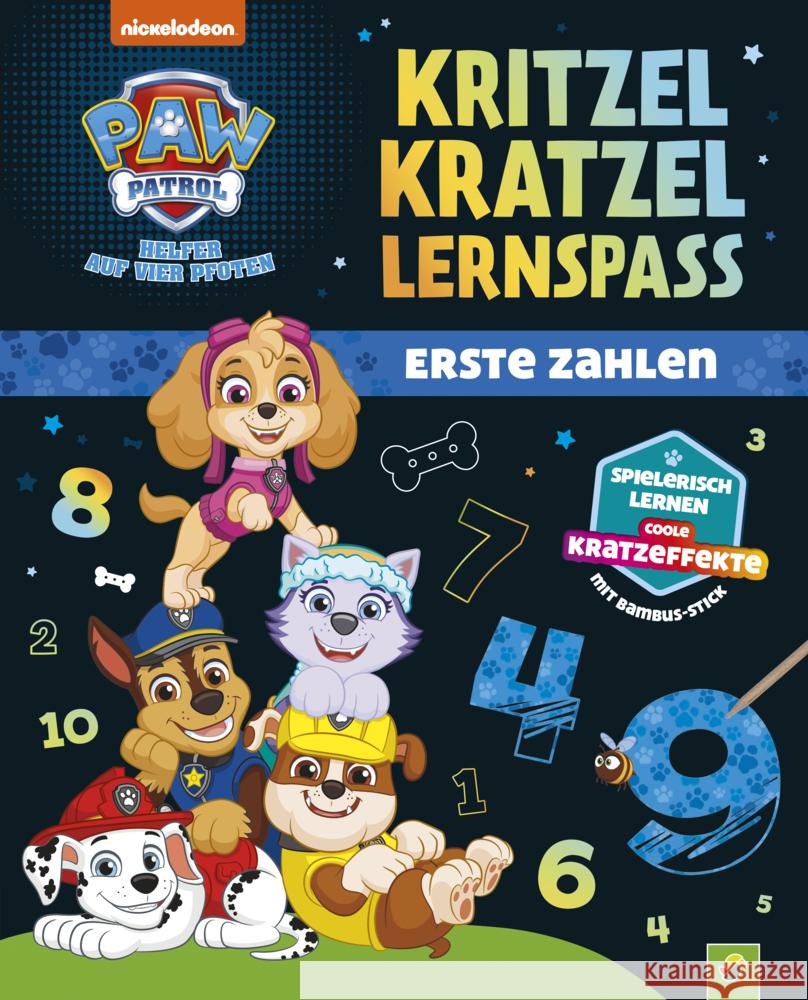 PAW Patrol Kritzel-Kratzel-Lernspaß: Erste Zahlen Schwager & Steinlein Verlag 9783849941949 Schwager & Steinlein