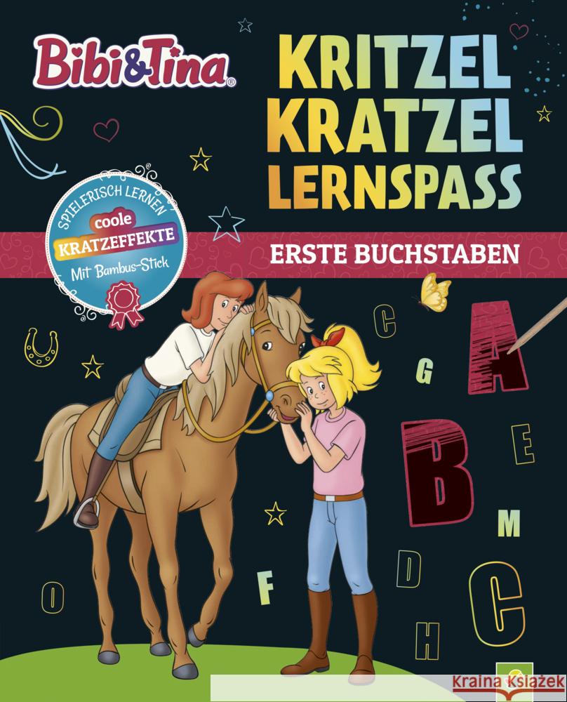 Bibi & Tina Kritzel-Kratzel-Lernspaß: Erste Buchstaben Schwager & Steinlein Verlag 9783849941956 Schwager & Steinlein