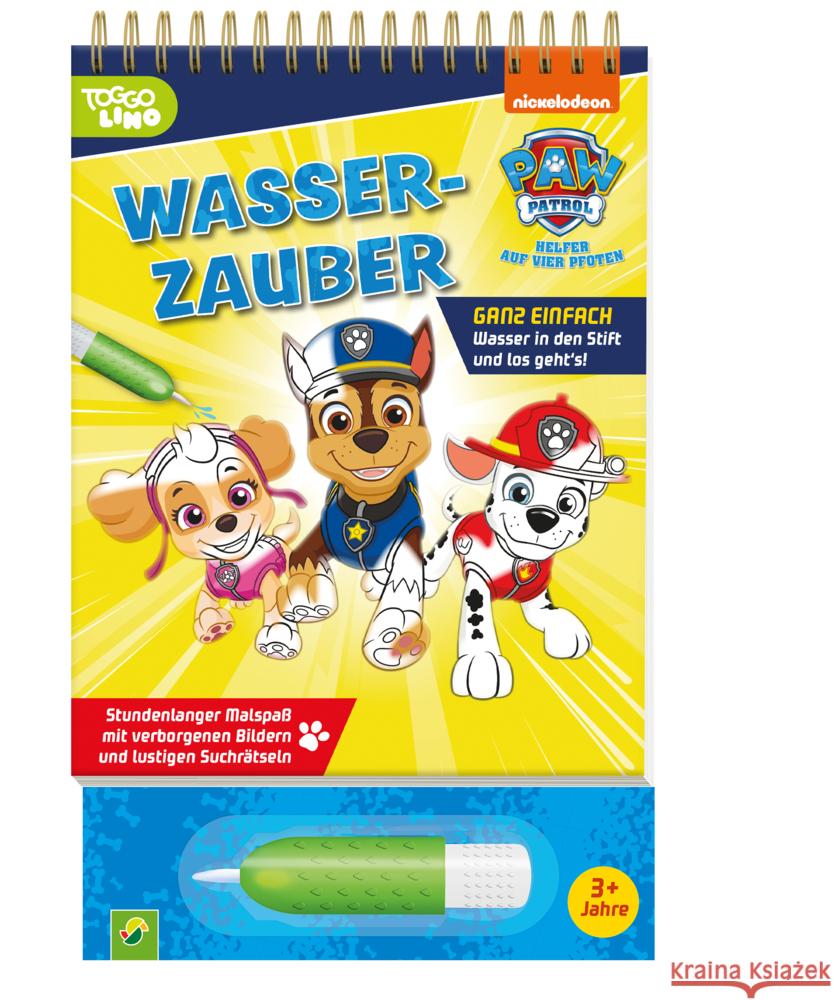 PAW Patrol Wasserzauber - einfach mit Wasser malen! Schwager & Steinlein Verlag 9783849942892 Schwager & Steinlein