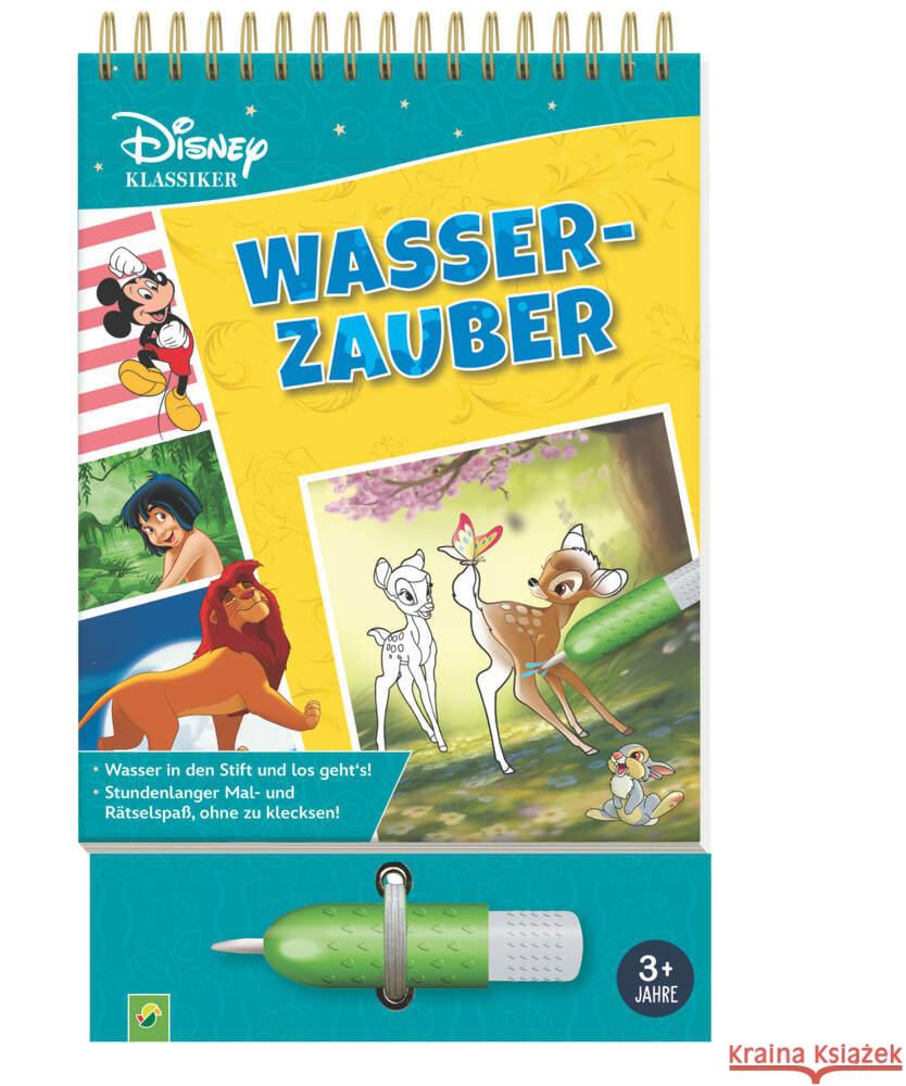 Disney Klassiker Wasserzauber - einfach mit Wasser malen! Schwager & Steinlein Verlag 9783849945282 Schwager & Steinlein