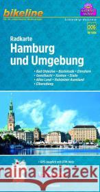 Hamburg and surroundings Cycle Map: 2019  9783850004077 Verlag Esterbauer