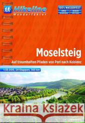 Moselsteig Wanderfuhrer von Perl Nach Koblenz: 2018  9783850006118 Verlag Esterbauer
