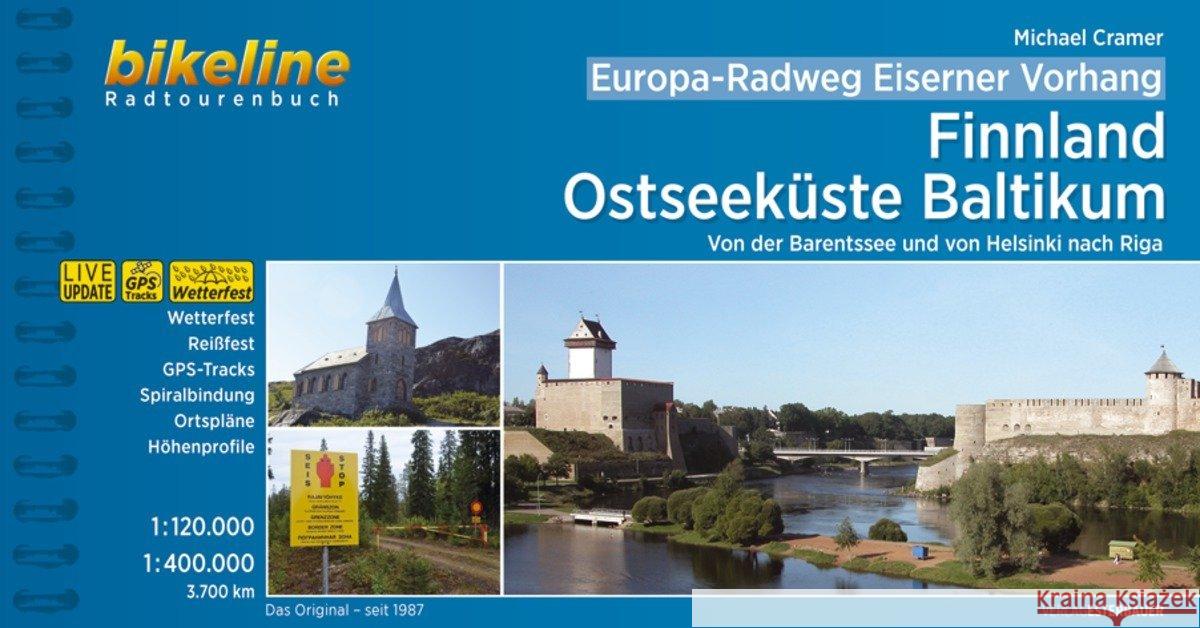 Europa-Radweg Eiserner Vorhang 1 Finnland / Ostseekuste: 2018  9783850007375 Verlag Esterbauer