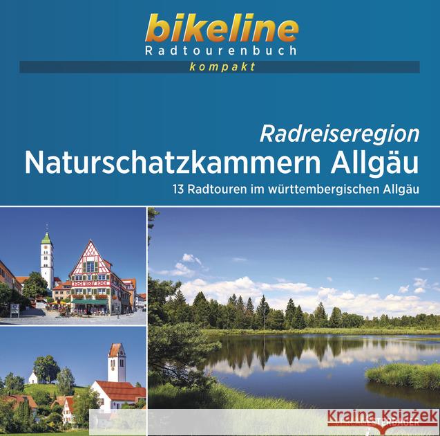 Allgau Naturschatzkammern Radreiseregion: 2022    9783850009805 Verlag Esterbauer