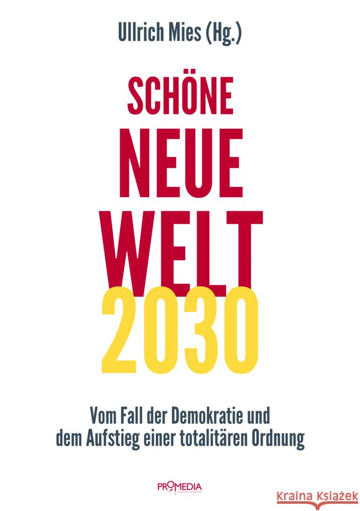 Schöne Neue Welt 2030 Lenz, Anselm, Wolff, Ernst, Neumann, Andreas 9783853714911 Promedia, Wien