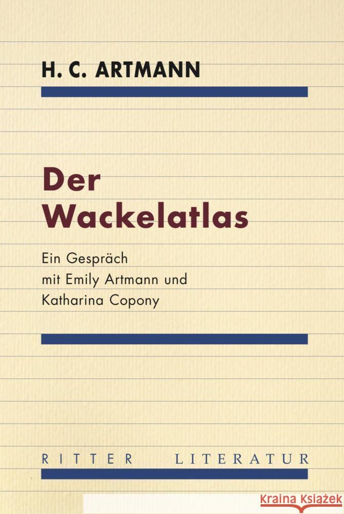 Der Wackelatlas Artmann, H. C. 9783854156284 Ritter