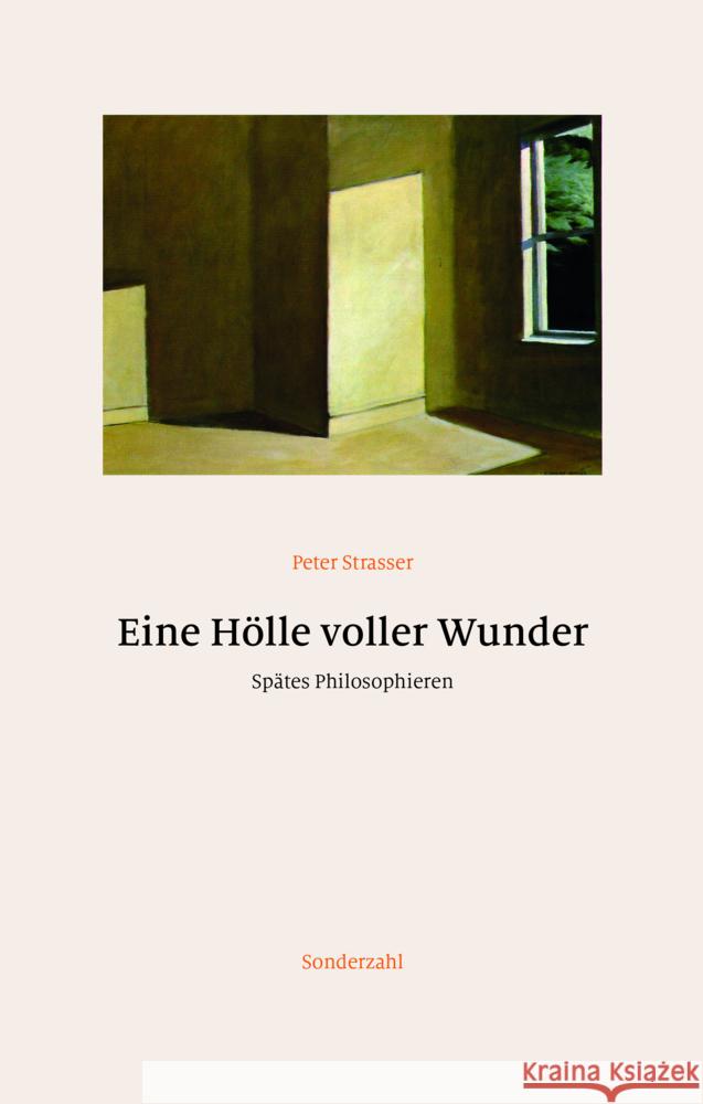 Eine Hölle voller Wunder Straßer, Peter 9783854495857 Sonderzahl