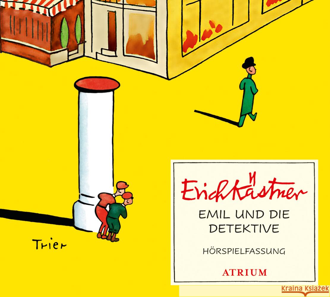 Emil und die Detektive, 1 Audio-CD Kästner, Erich 9783855351602